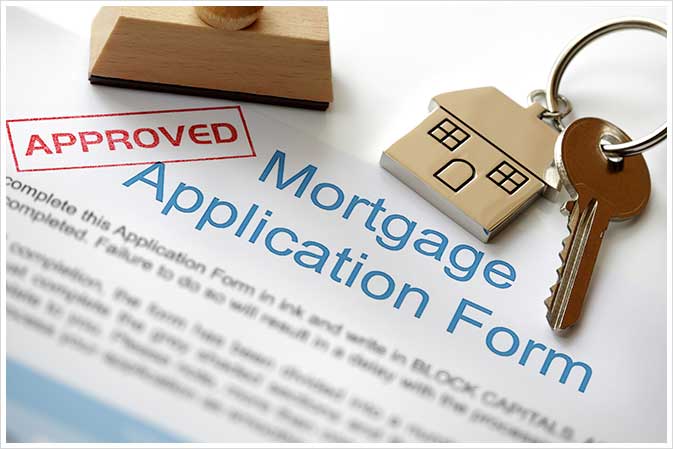 An Approved Mortgage Application Form